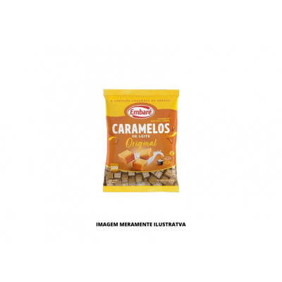BALA - EMBARE - 660g BAUNILHA CARAMELO